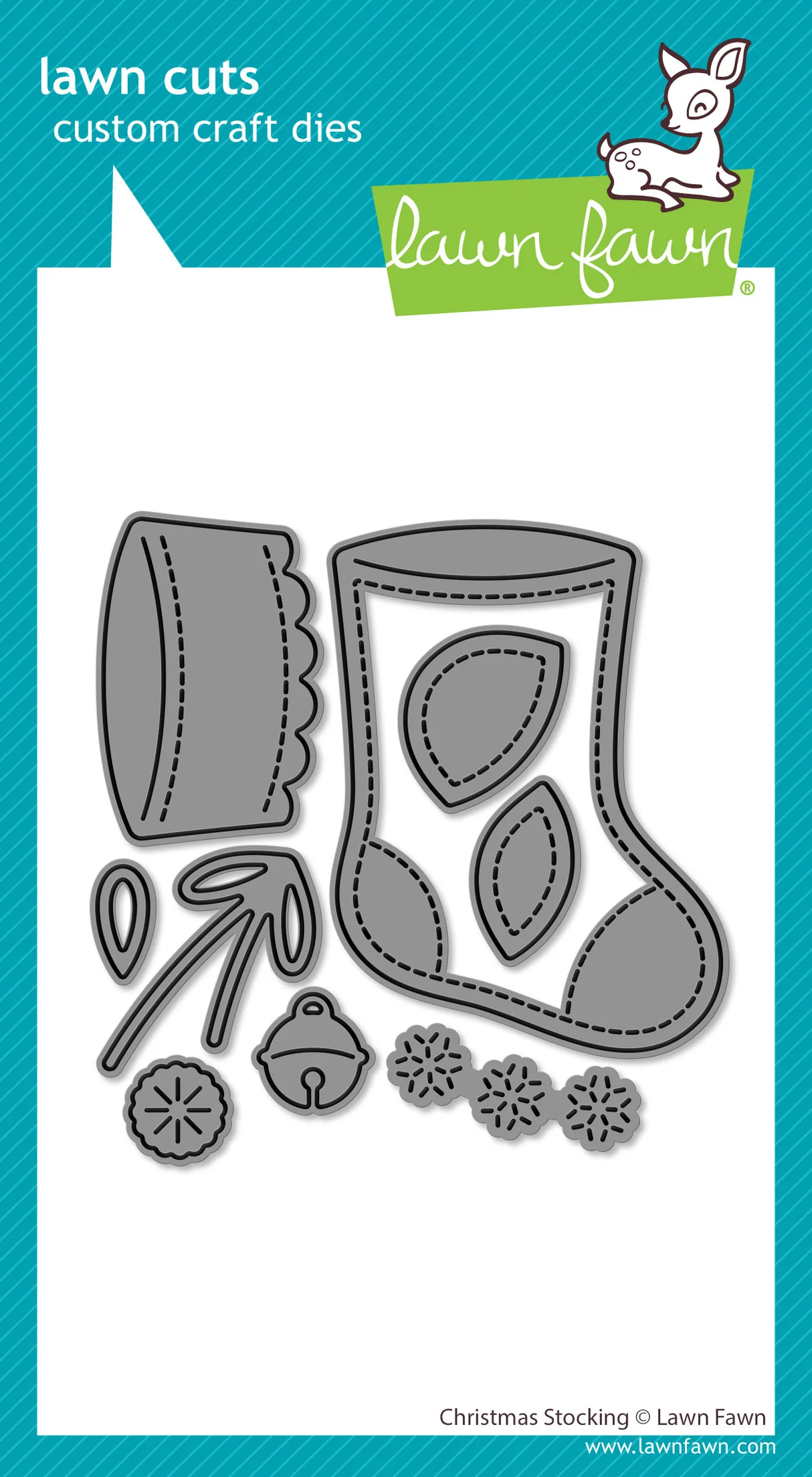 Christmas Stocking - Lawn Cuts Christmas Stocking - Lawn Cuts