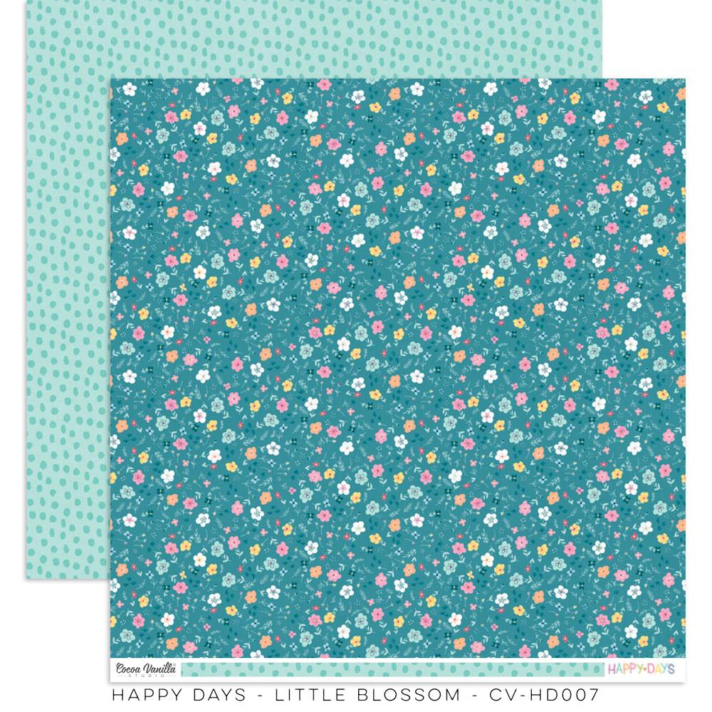 Little Blossom - HAPPY DAYS Paper  Little Blossom - HAPPY DAYS Paper