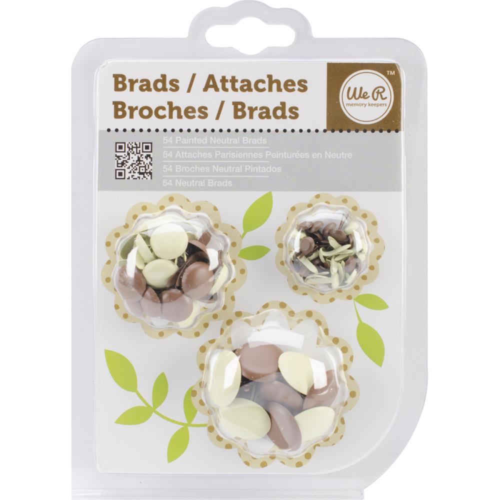 Neutral - Painted Brads