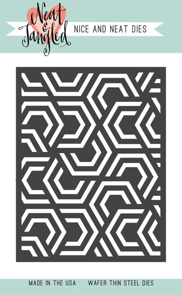Nesting Hexagons Cover Plate - Nice and Neat Dies Nesting Hexagons Cover Plate - Nice and Neat Dies
