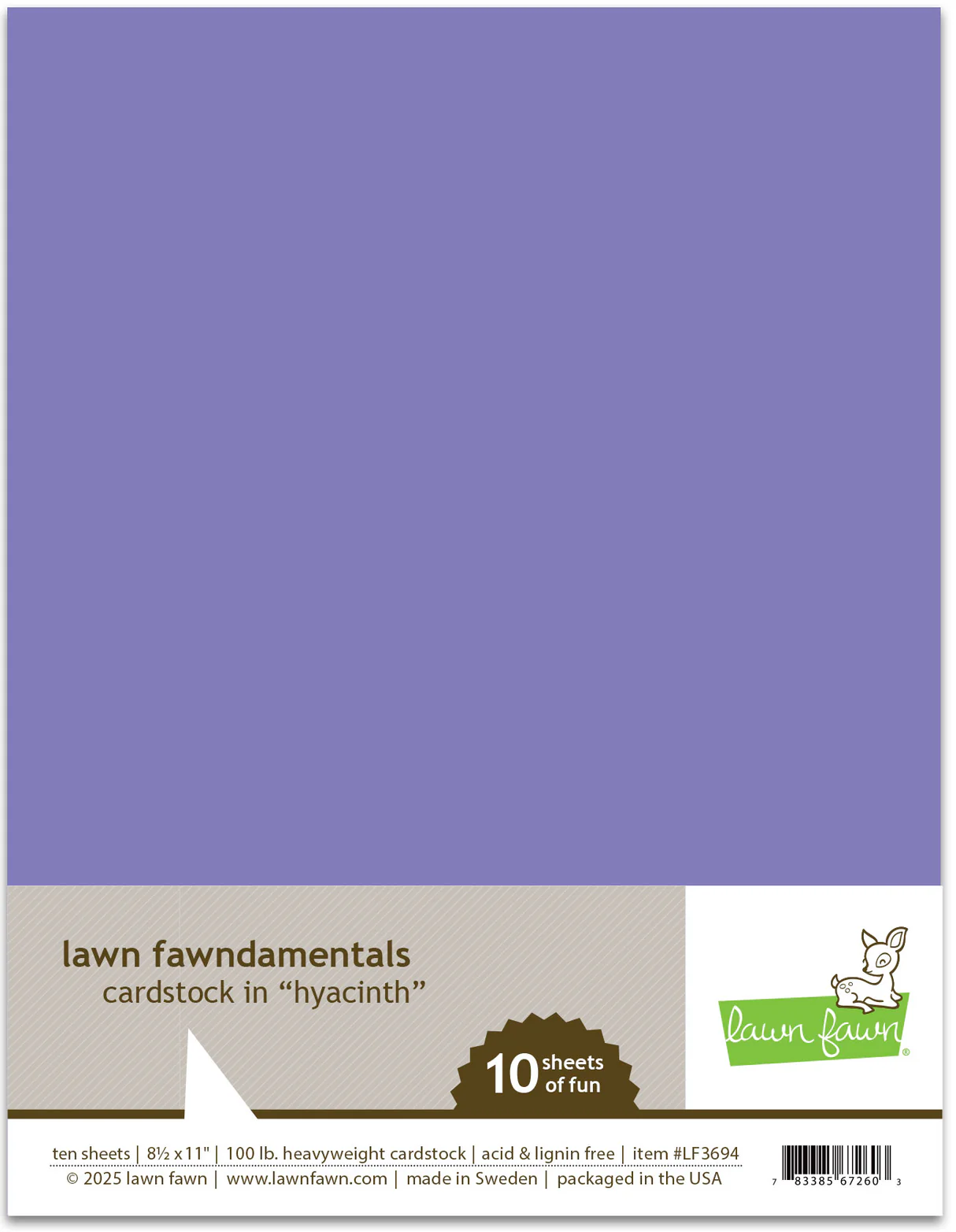 Hyacinth - Cardstock