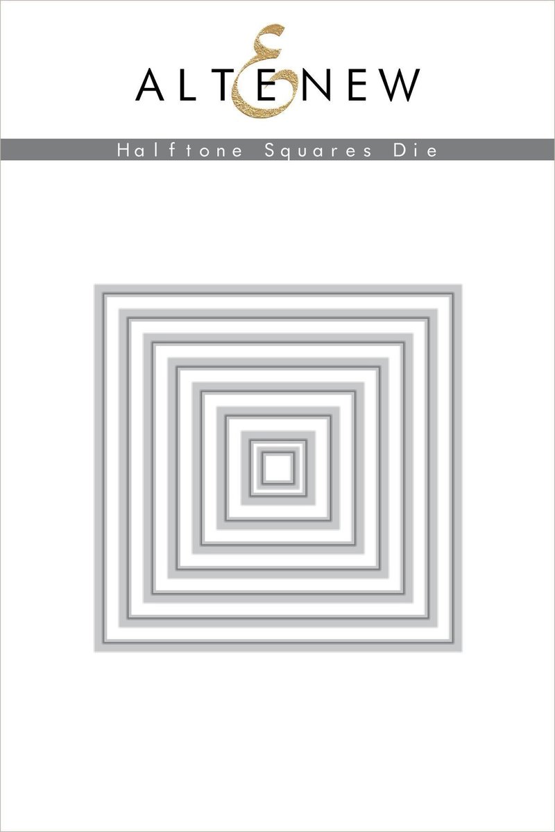 Halftone Squares - Die Set Halftone Squares - Die Set