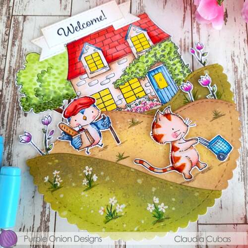 Sally (Cat Strolling) - Stacey Yacula