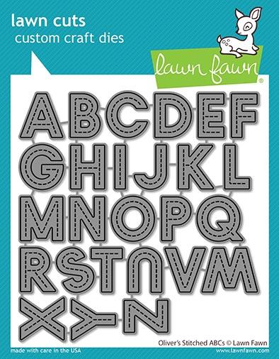 Oliver's Stitched ABCs - lawn cuts