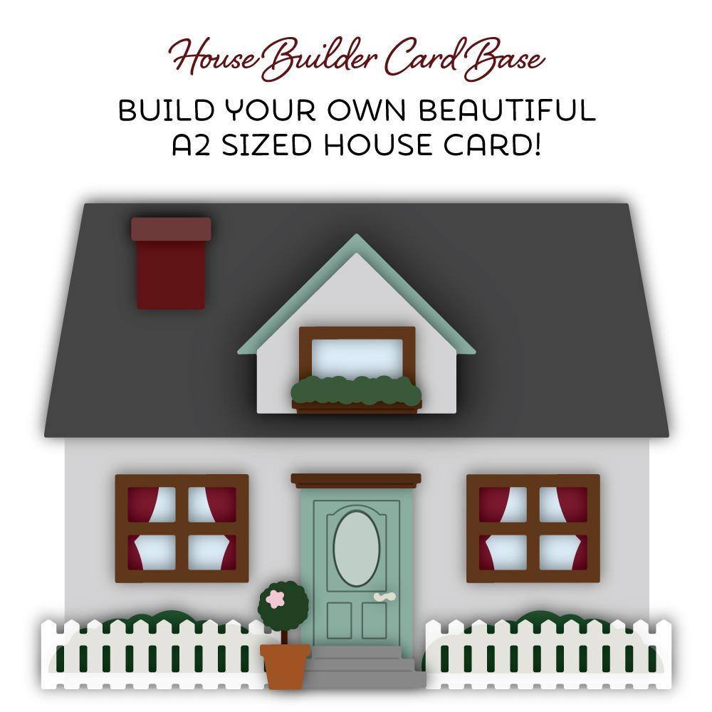 House Builder Card Base - Honey Cuts