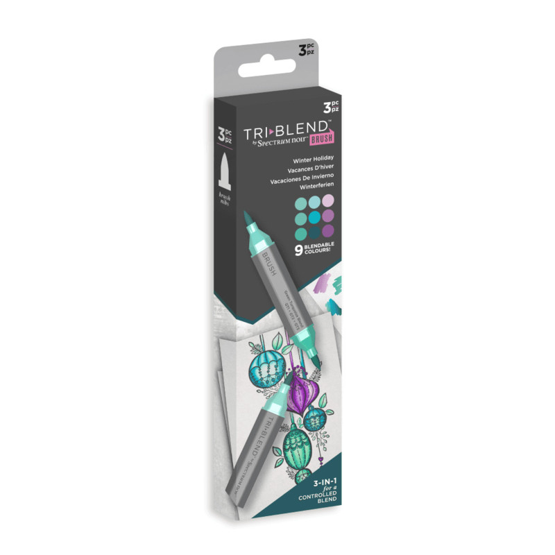 Winter Holiday - Spectrum Noir Triblend Brush