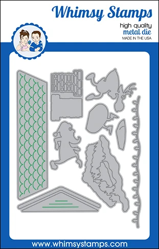 Santa Sneaking - Die Set