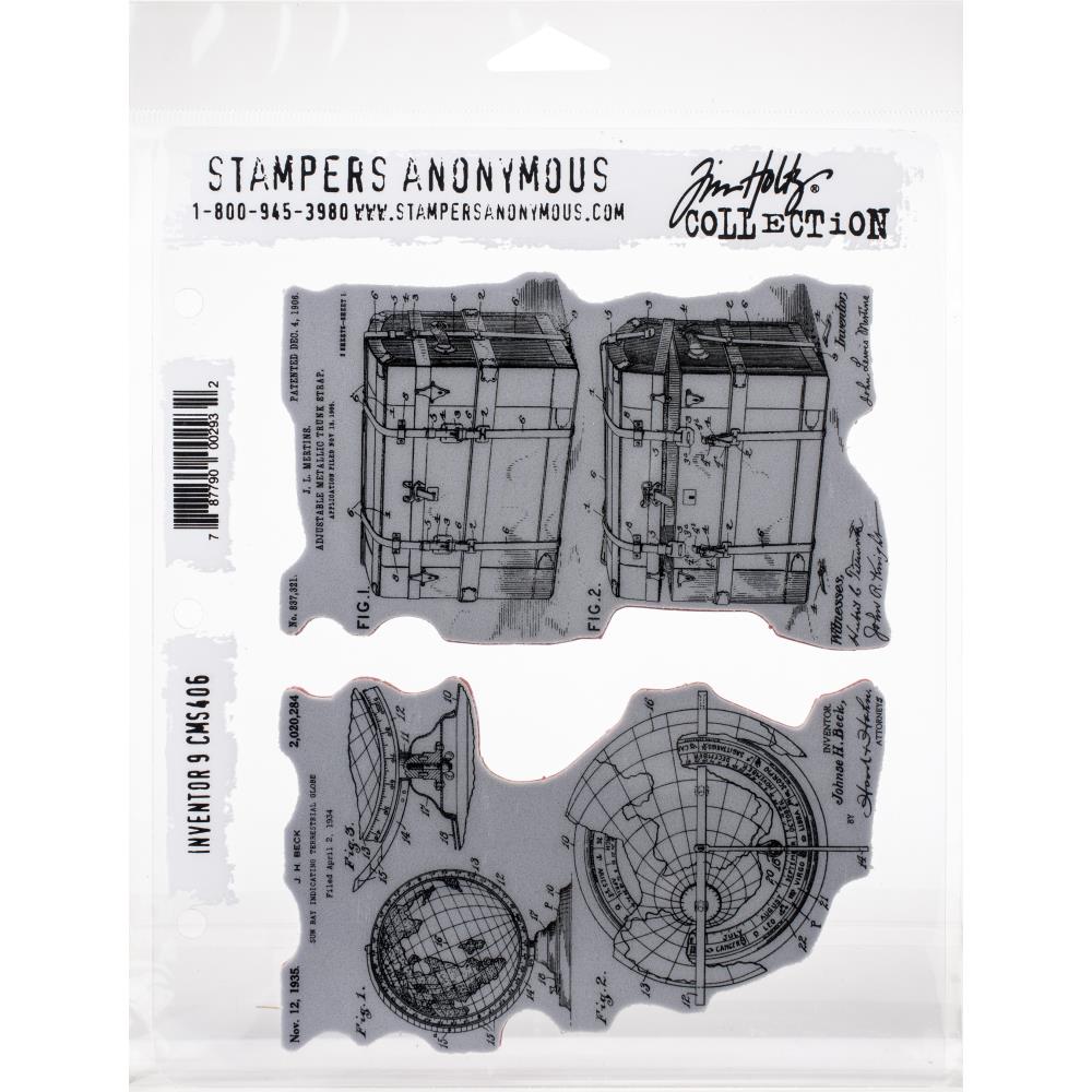 Inventor 9 - Tim Holtz Cling Stamps