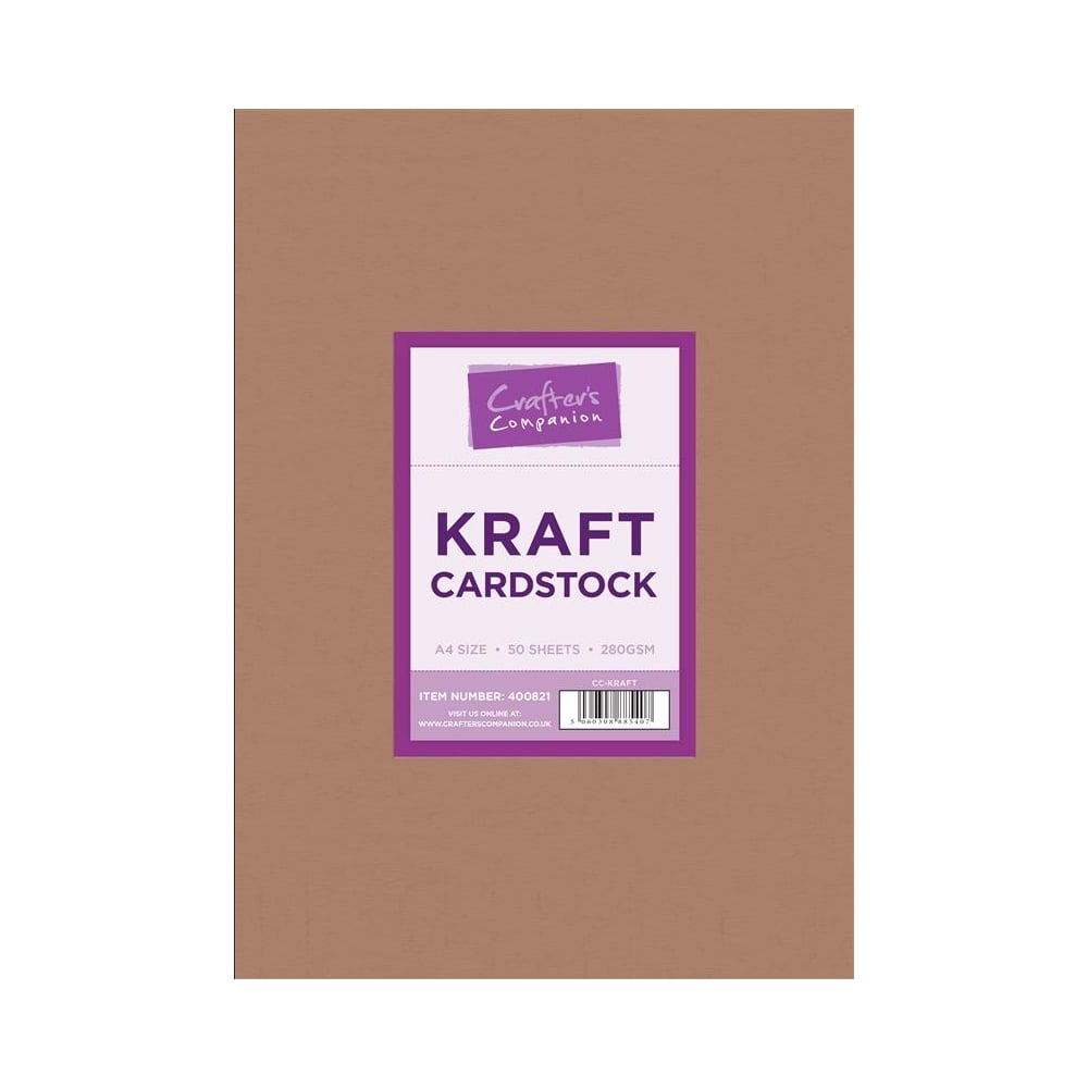 Brown Kraft Card