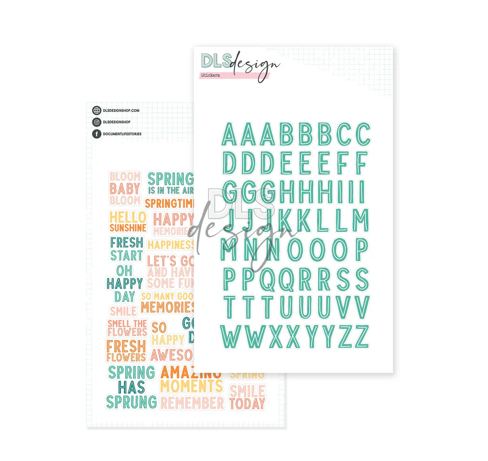 Contour Alphabet & Word Stickers - Twelve Months Of Stories Contour Alphabet & Word Stickers - Twelve Months Of Stories