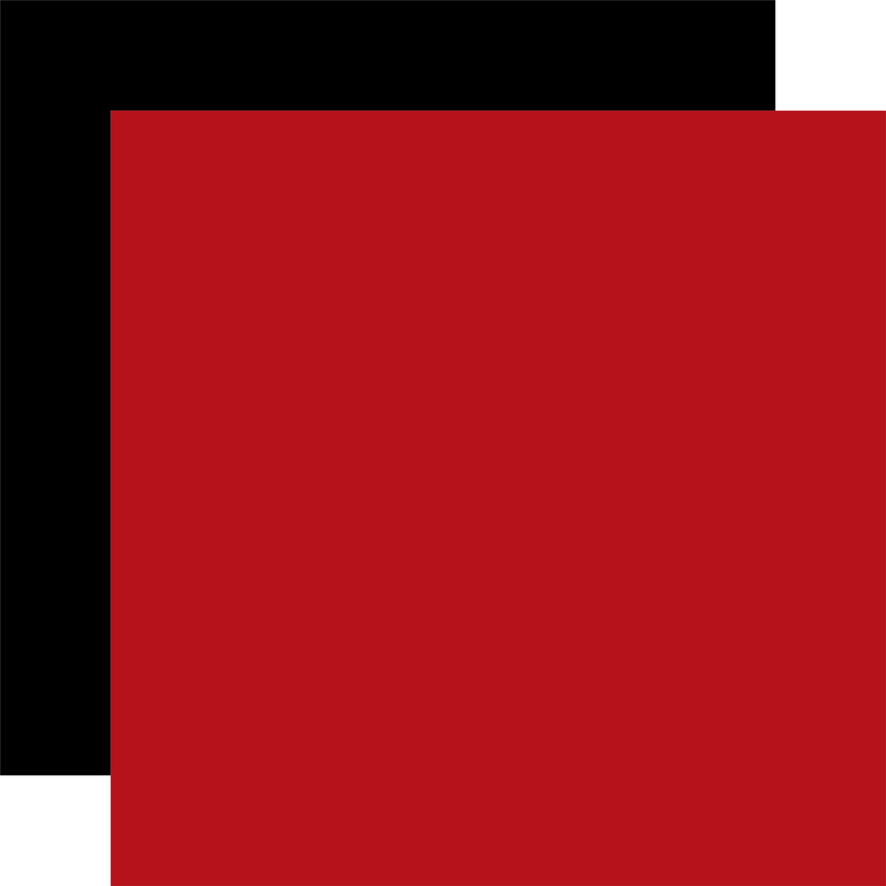 Designer Solids - Red/Black - Echo Park