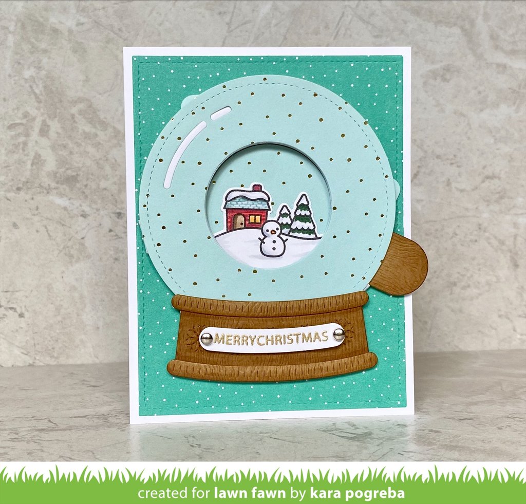 Magic Iris Snow Globe Add-On - Lawn Cuts Magic Iris Snow Globe Add-On - Lawn Cuts