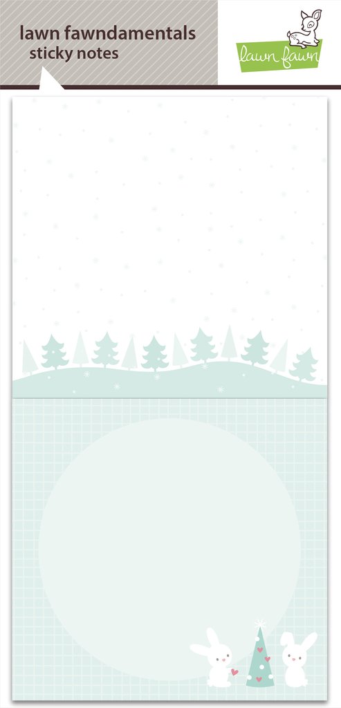 Let it Snow Sticky Notes