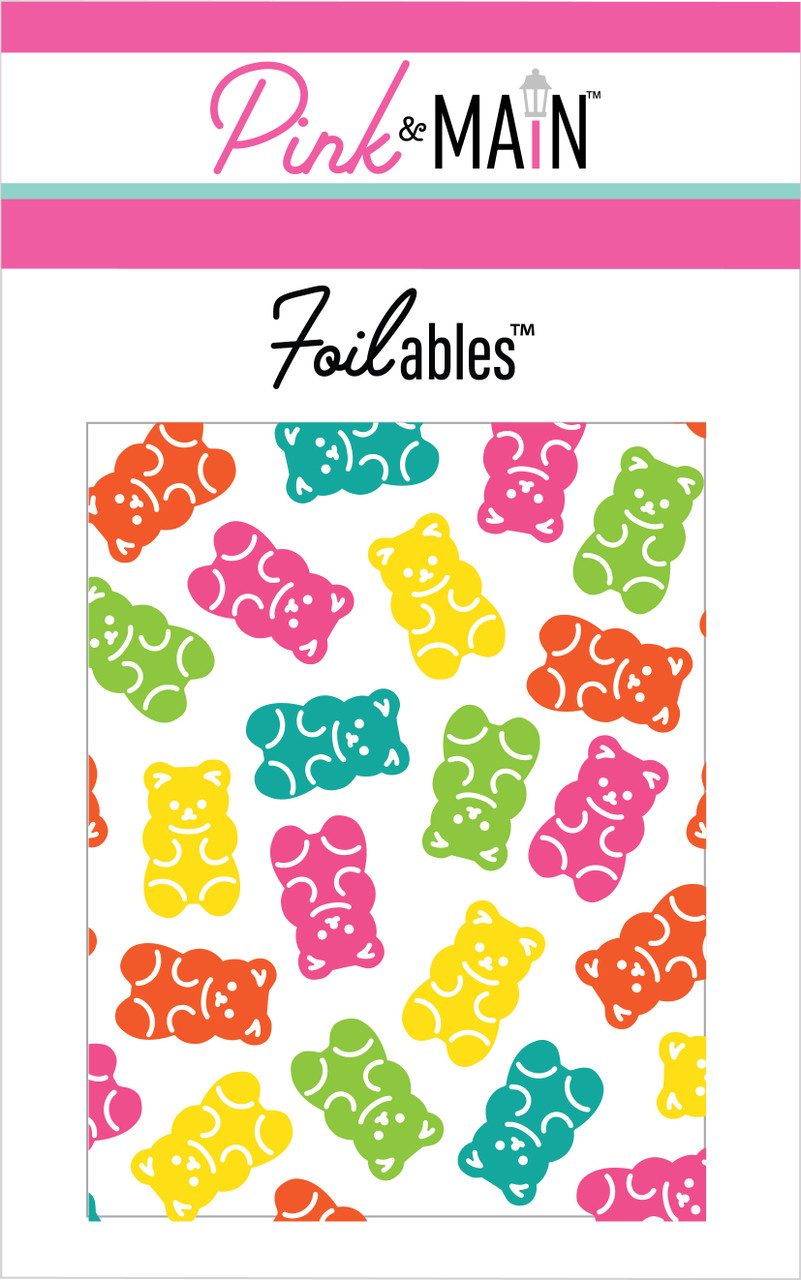 Colored Gummy Bears - Foilables® Panels Colored Gummy Bears - Foilables® Panels