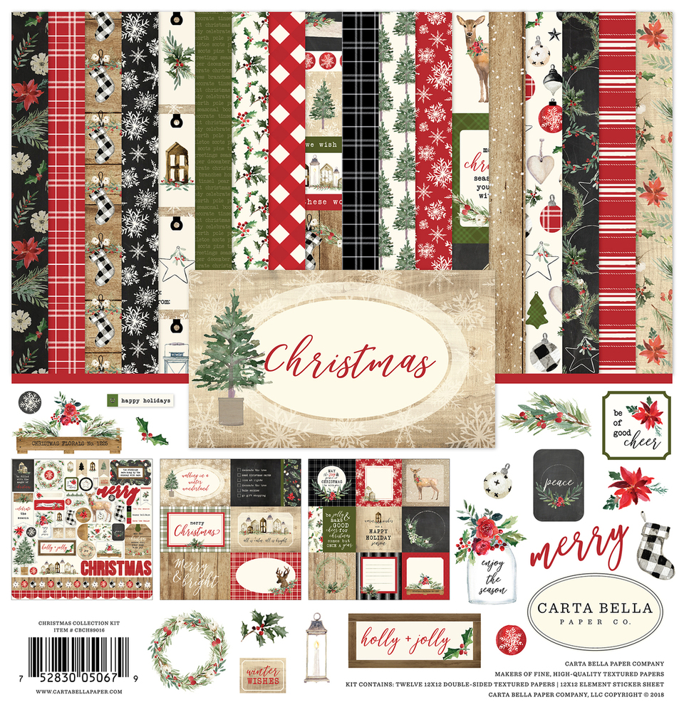 Christmas Collection Kit - Carta Bella Christmas Collection Kit - Carta Bella