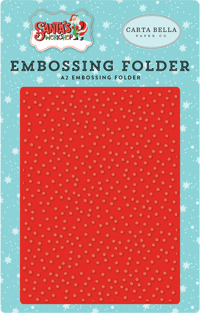 Whiteout Embossing Folder - Carta Bella