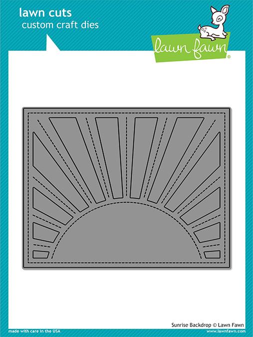 Sunrise Backdrop - Lawn Cuts Sunrise Backdrop - Lawn Cuts