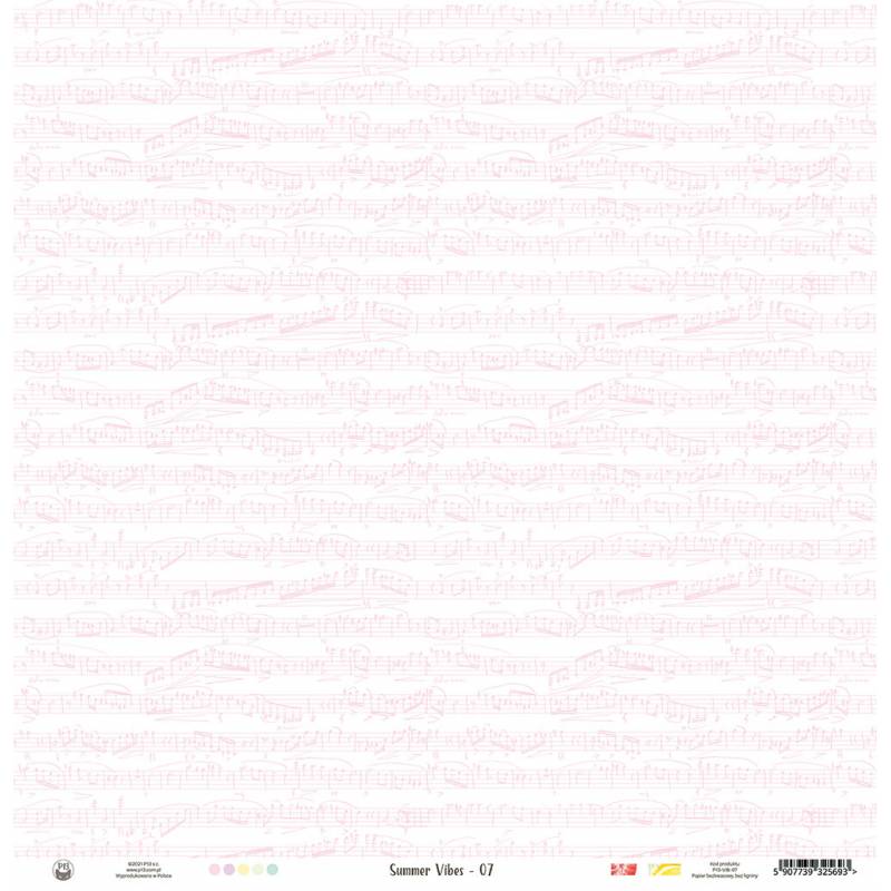Paper 07 - 12"x12" - Summer Vibes