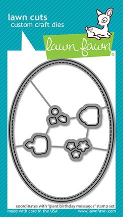 Giant Birthday Messages - Lawn Cuts