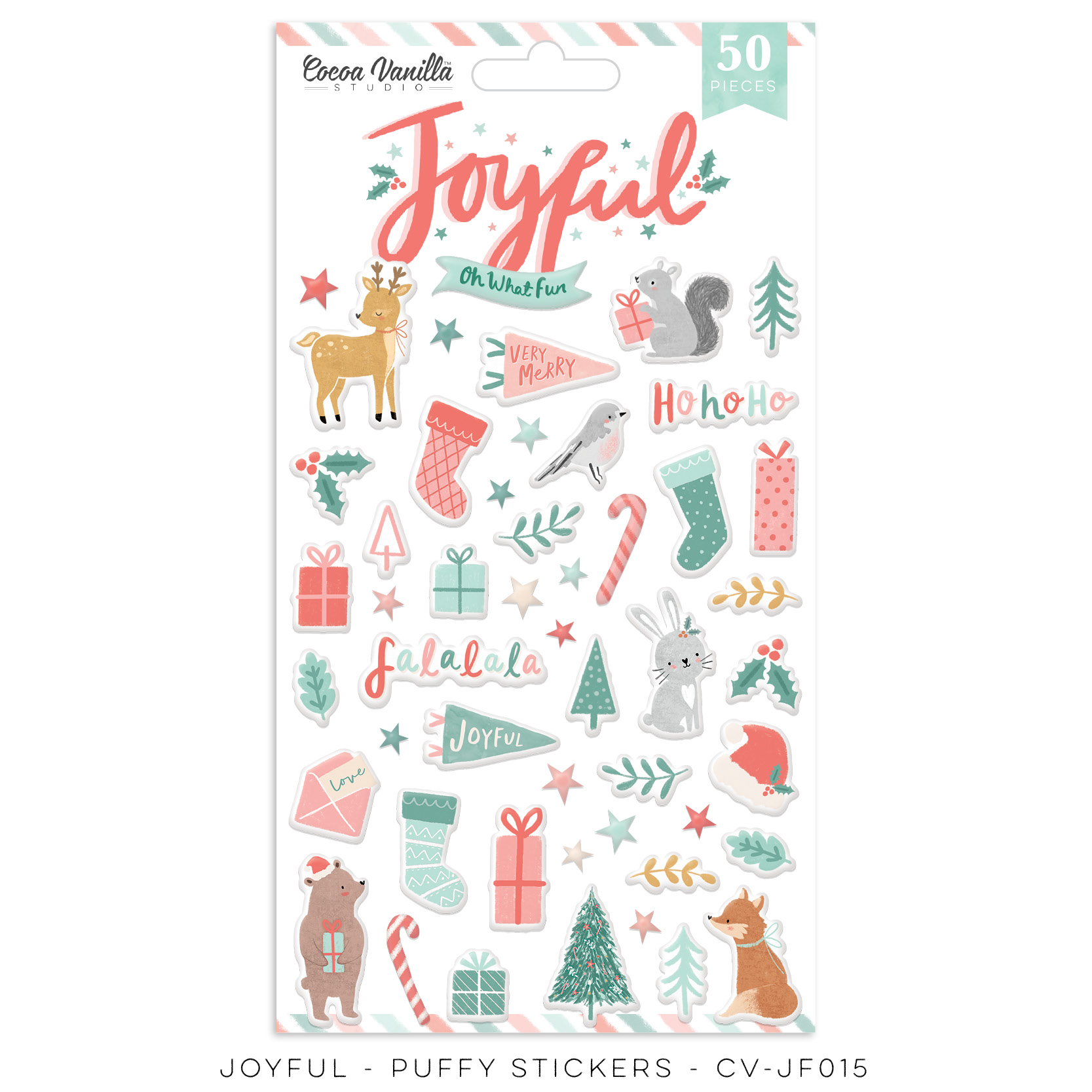 Puffy Stickers - JOYFUL