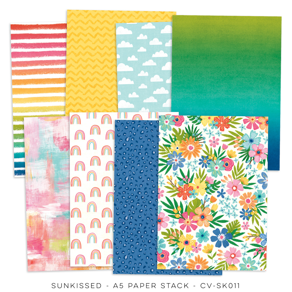 Sunkissed - A5- Paper Stack Sunkissed - A5- Paper Stack
