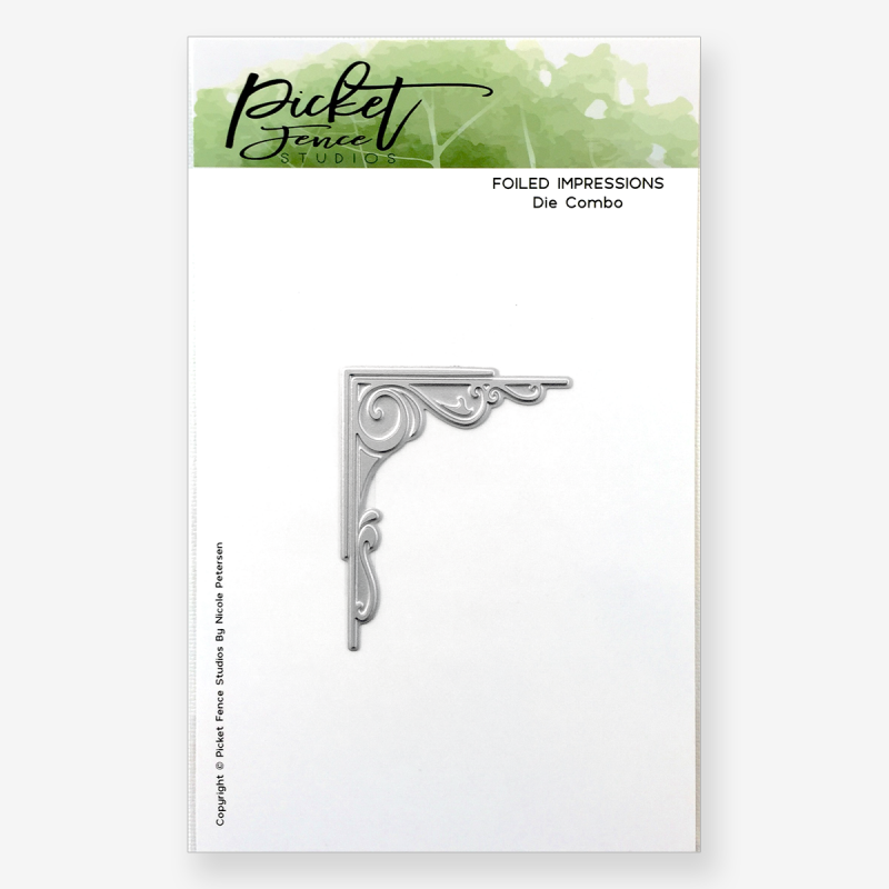 Fancy Corner Foil Impressions - Die