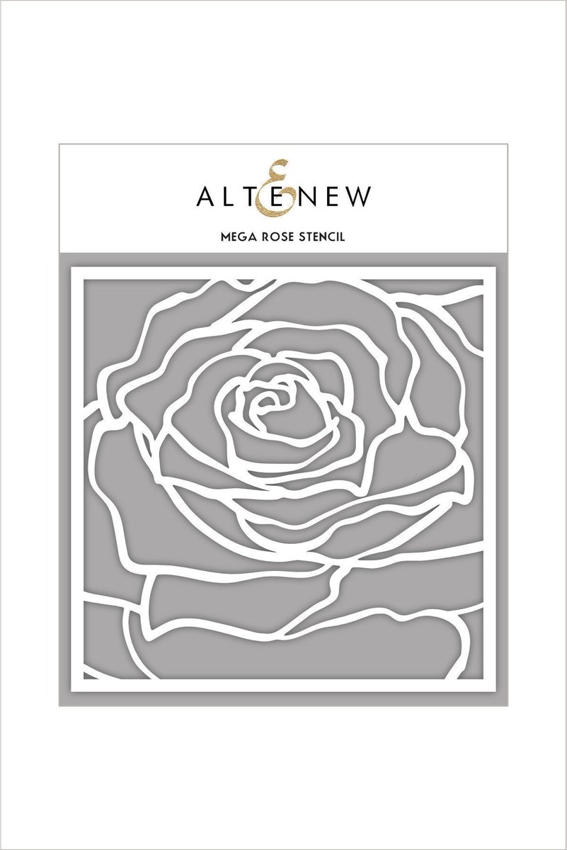 Mega Rose - Stencil