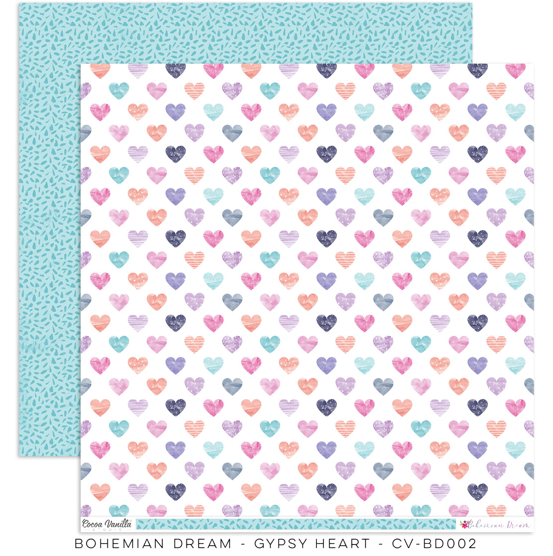 Gypsy Heart - Paper - Bohemian Dream Gypsy Heart - Paper - Bohemian Dream