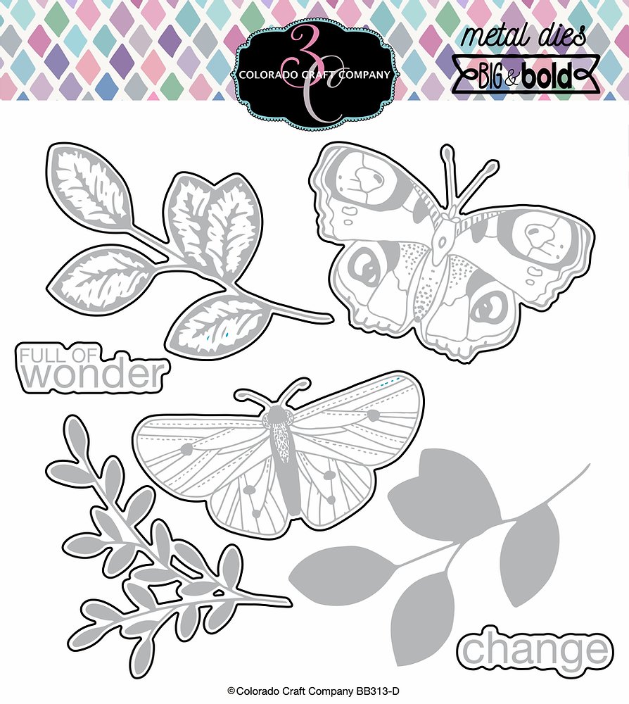 Blissful Butterflies - Die Set