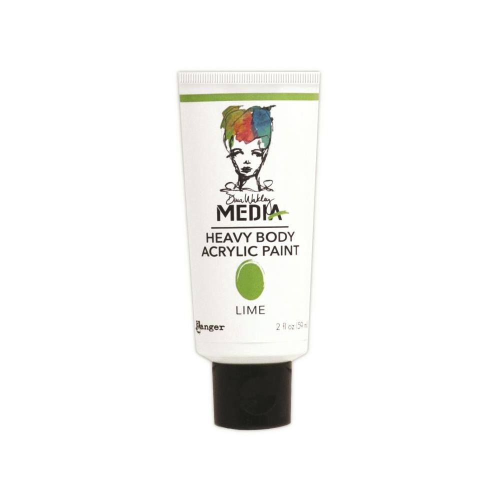 Lime - Dina Wakley Media Heavy Body Acrylic Paint 2oz