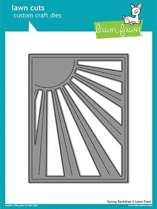 Sunray Backdrop - Lawn Cuts