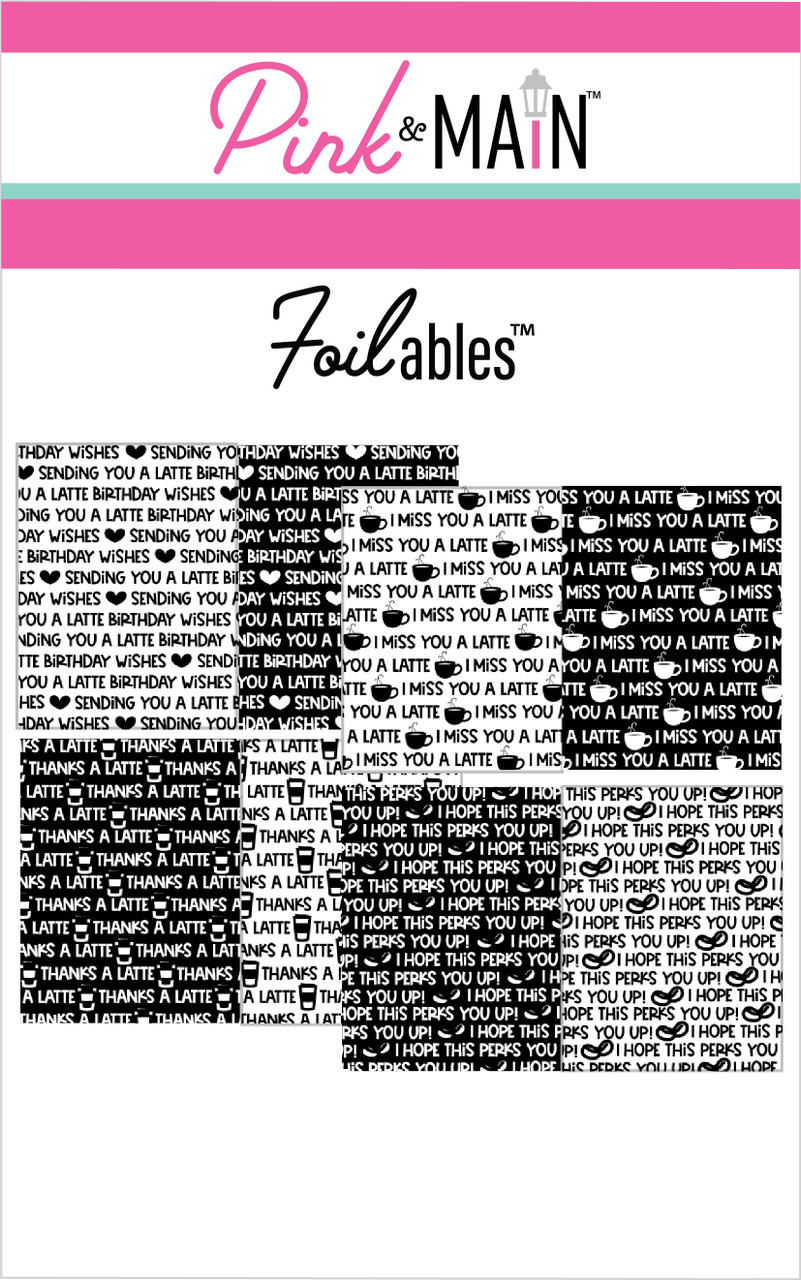 A Latte Notes Foilables® Panels A Latte Notes Foilables® Panels