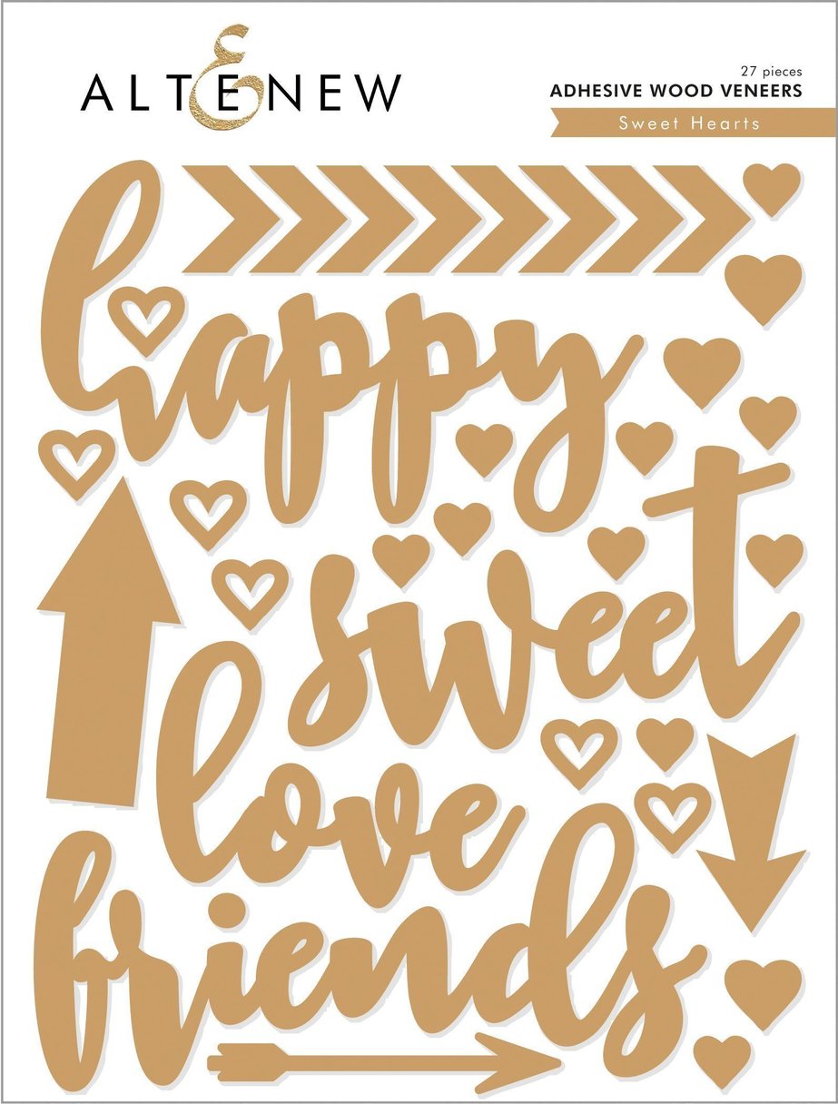 Sweet Hearts Adhesive Wood Veneers Sweet Hearts Adhesive Wood Veneers