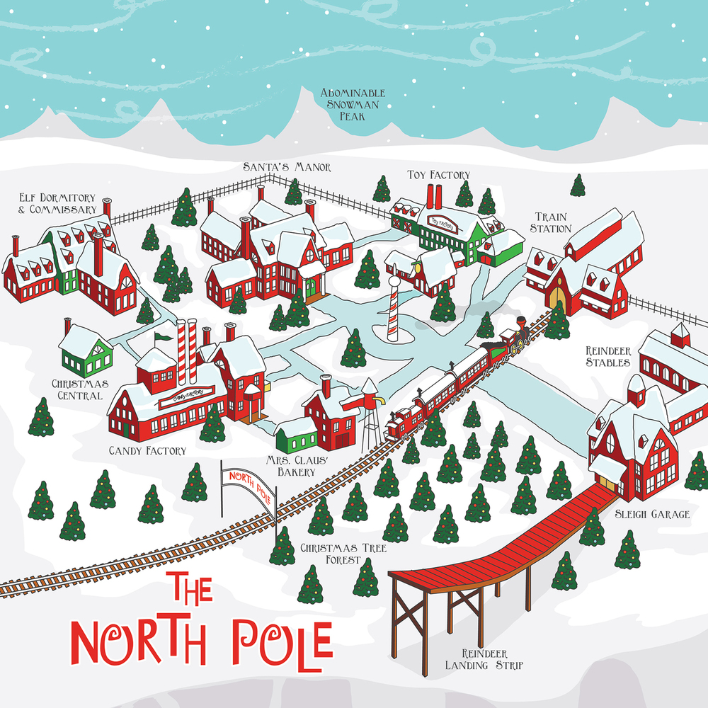 North Pole - Carta Bella