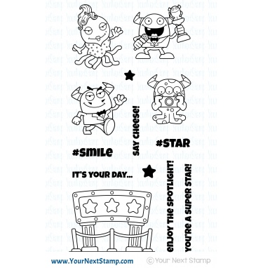 Silly Monsters Say Cheese