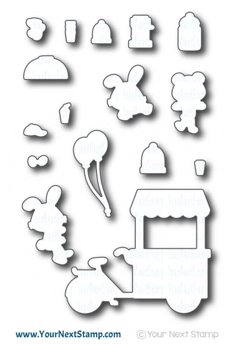 Coffee Cart - Die Set