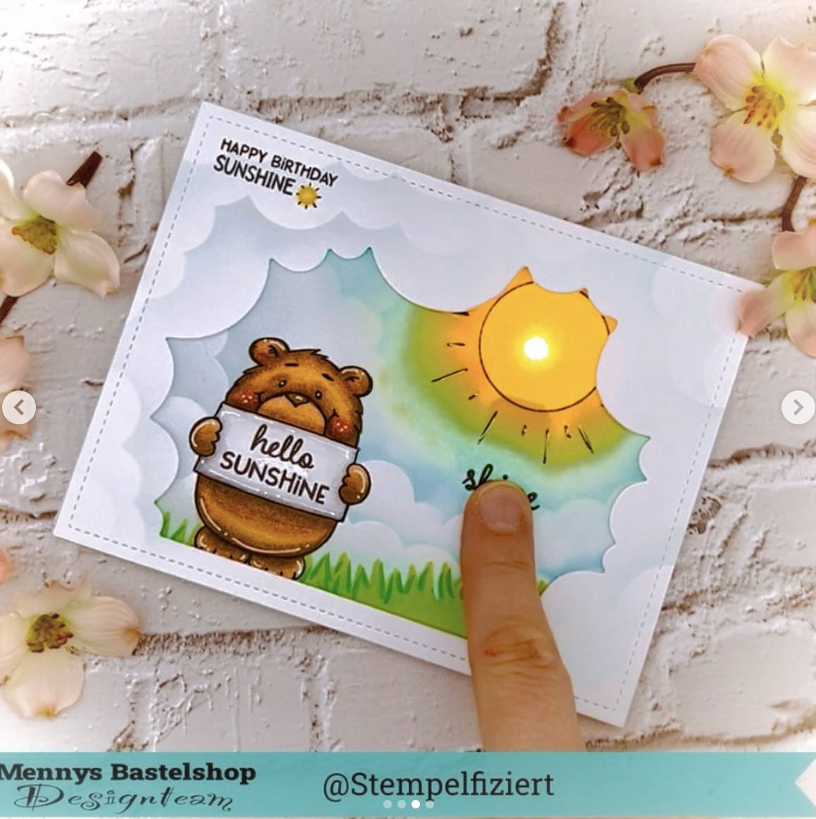 In the Clouds Mama Elephant