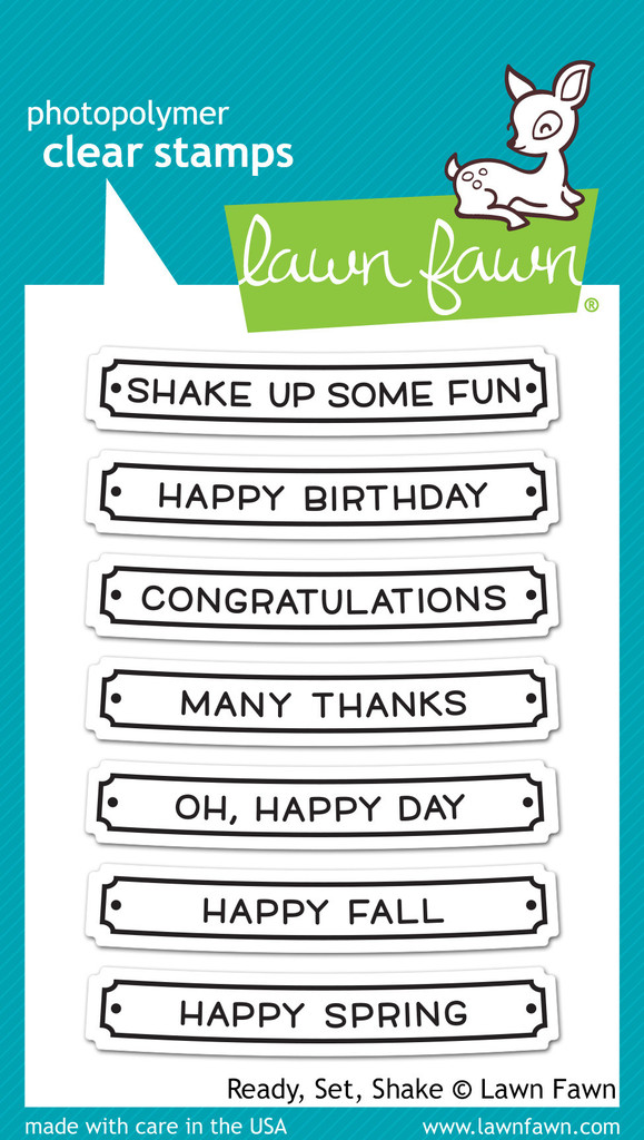 Ready, Set, Shake Ready, Set, Shake