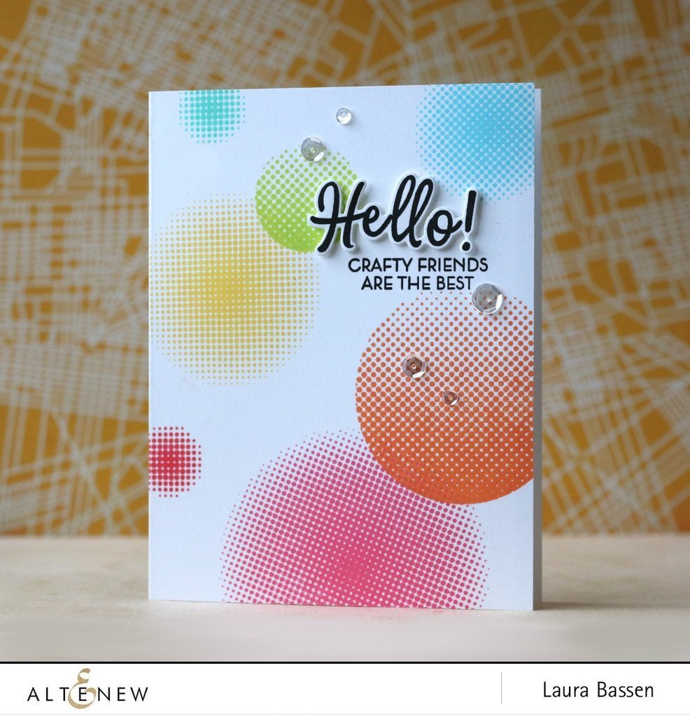 Halftone Circles - Die Set Halftone Circles - Die Set