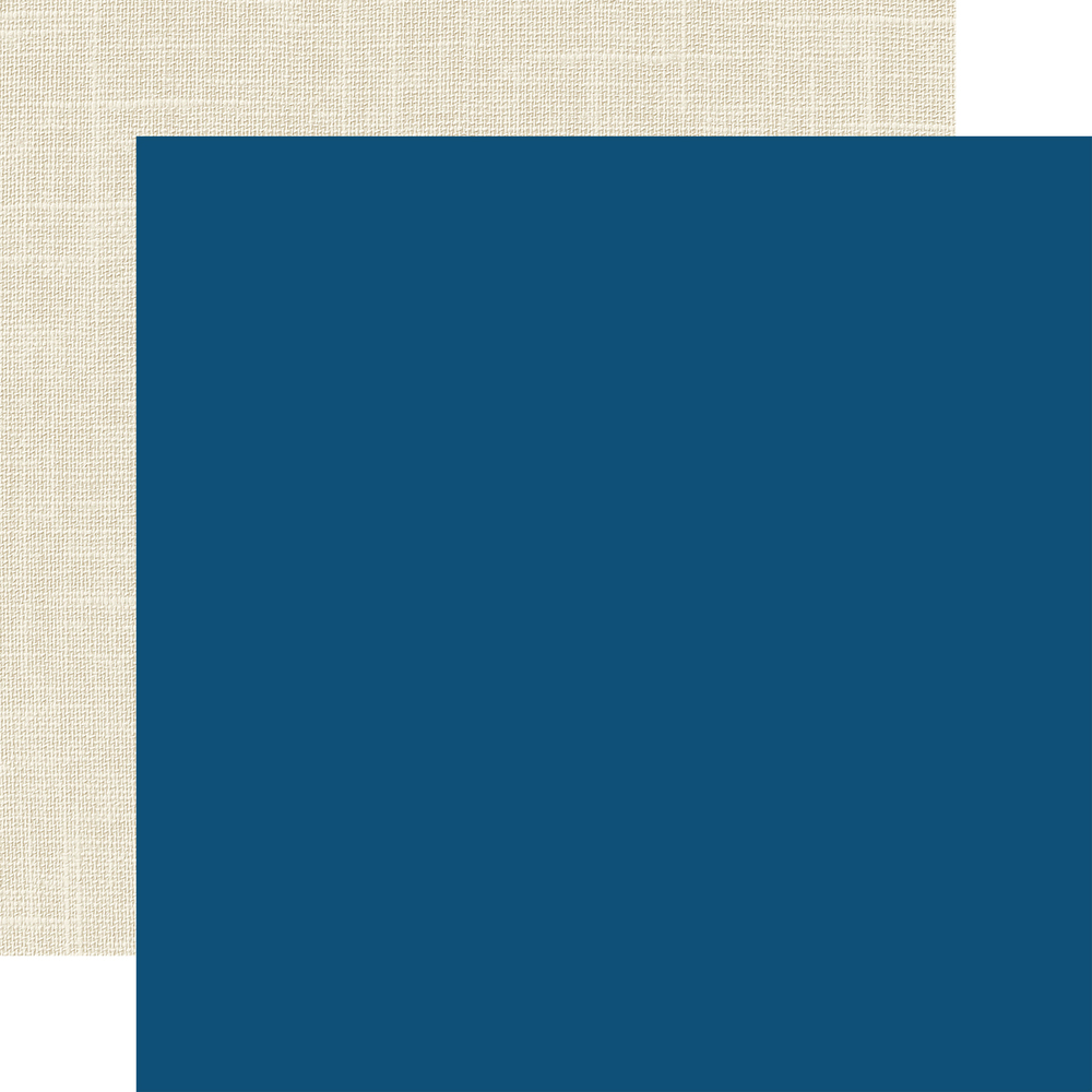 Dark Blue/Linen - Designer Solids - Echo Park