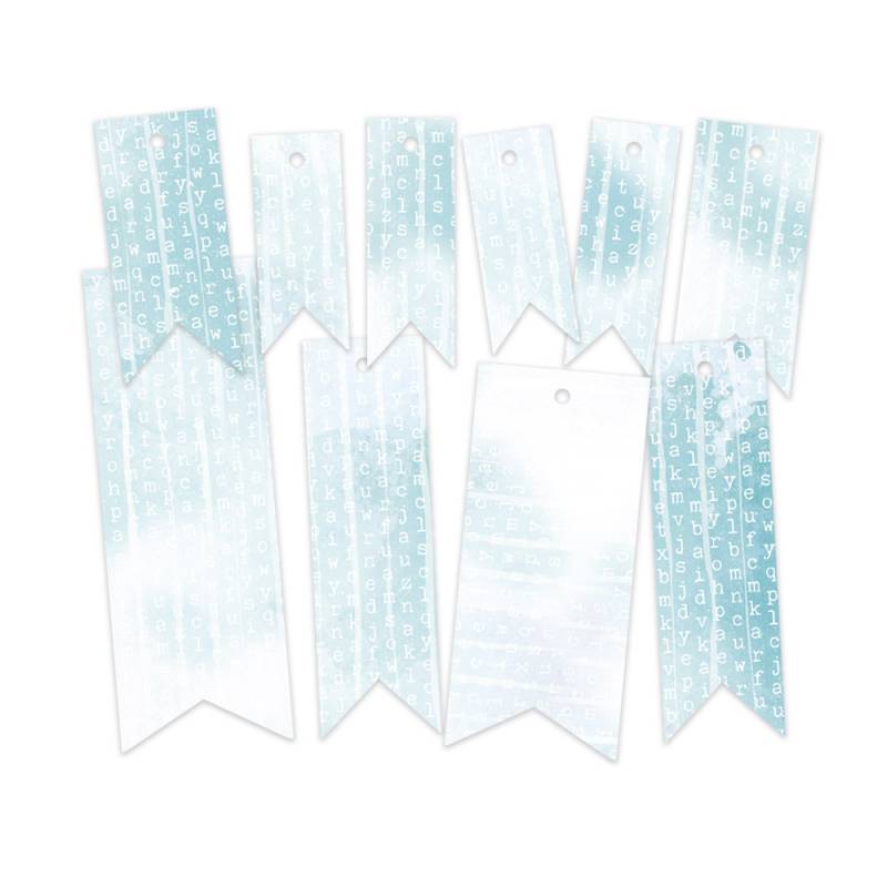 Decorative Tags 02 - The Garden of Books