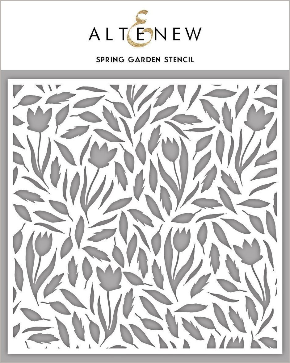 Spring Garden - Stencil Spring Garden - Stencil