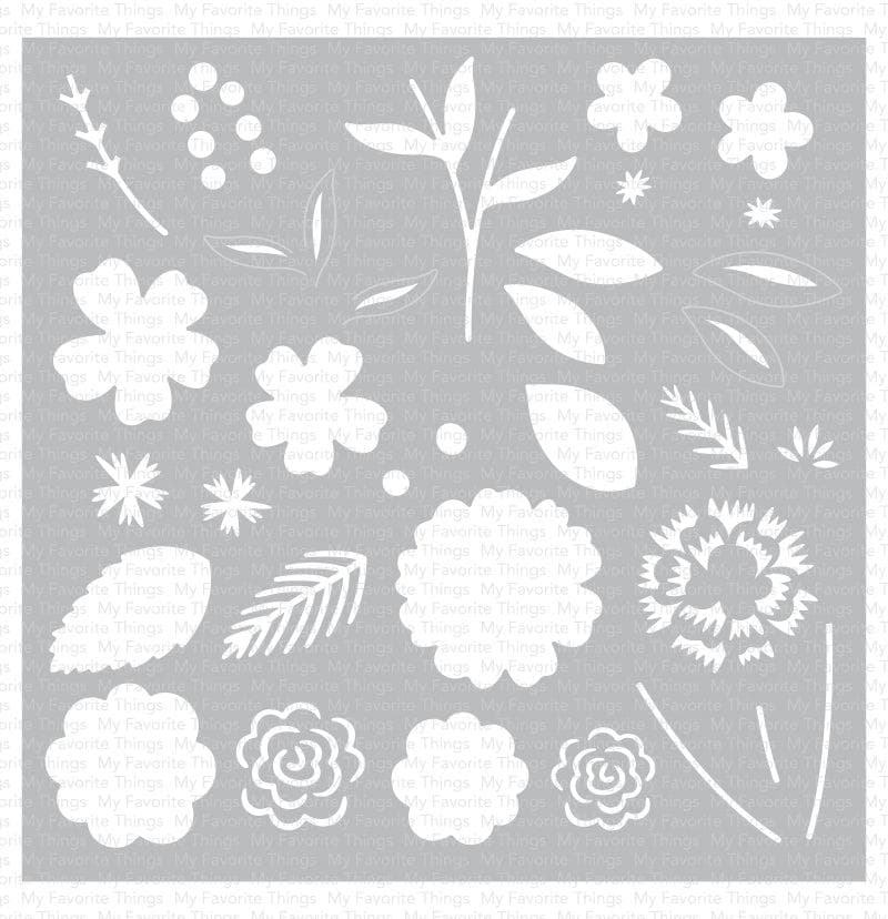 Flower Bouquet Builder - Stencil