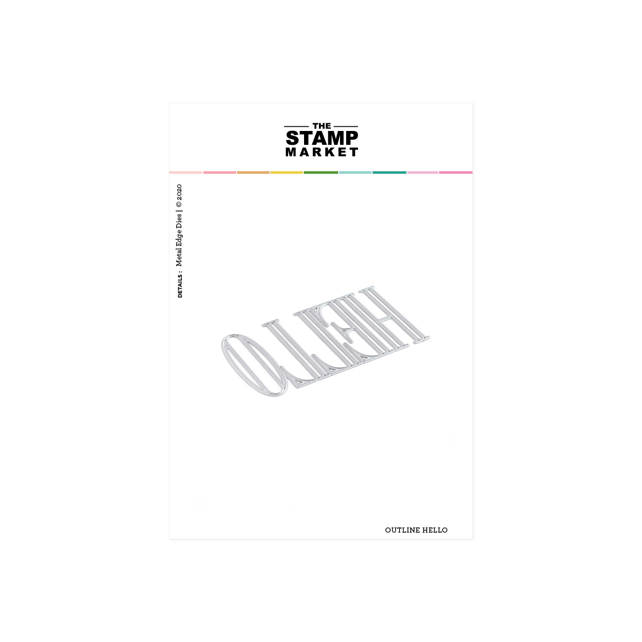 Outline Hello - Dies