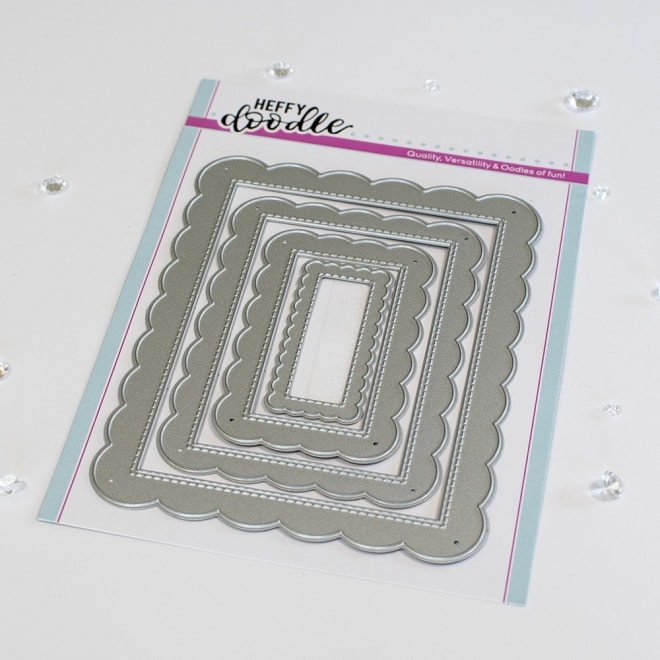 Scalloped Imperial Frames - Heffy Cuts Scalloped Imperial Frames - Heffy Cuts