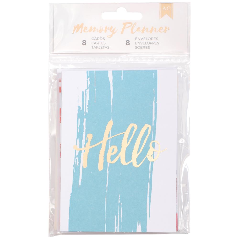 A1 Cards W/Envelopes - Memory Planner - American Crafts