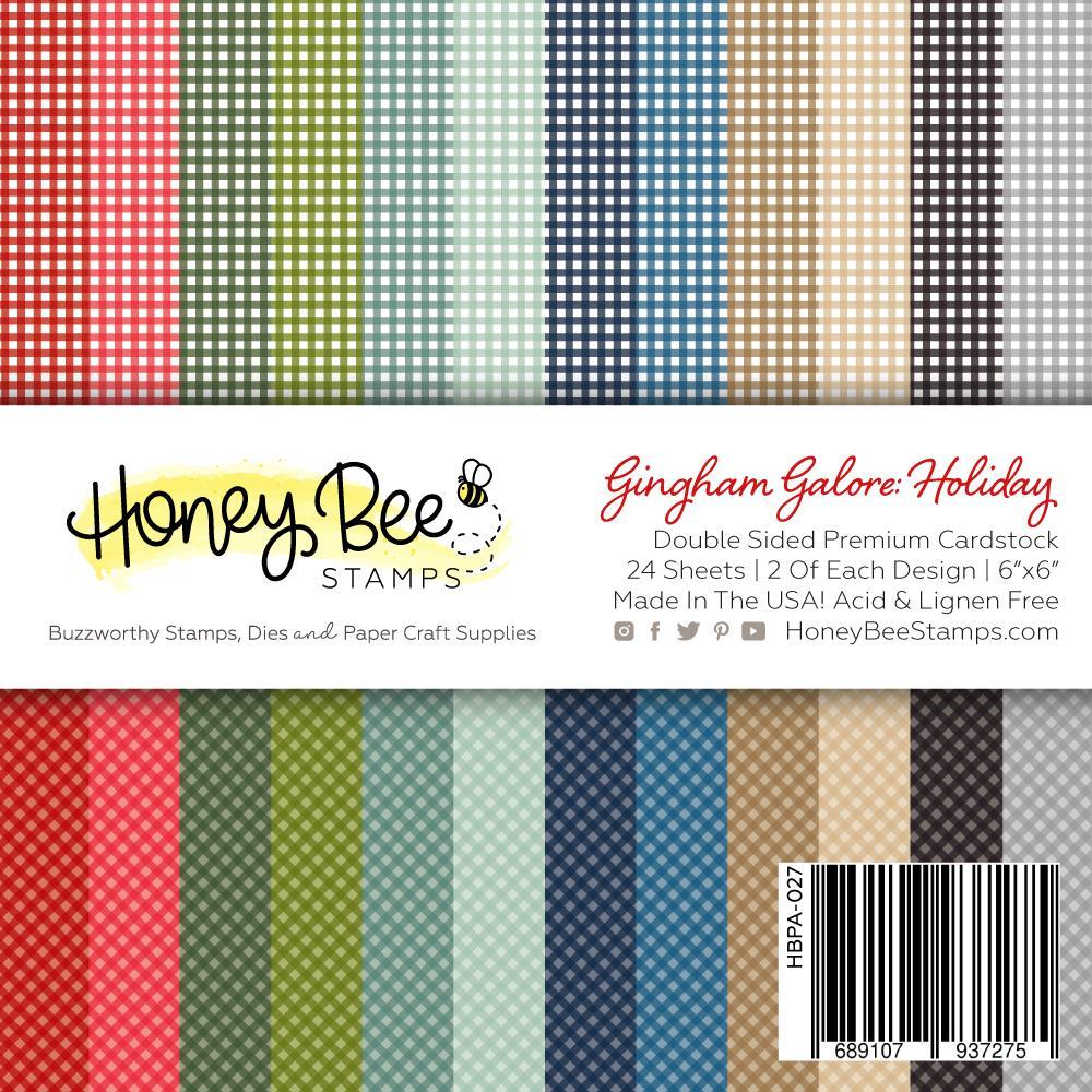 Gingham Galore: Holiday - Paper Pack 6x6