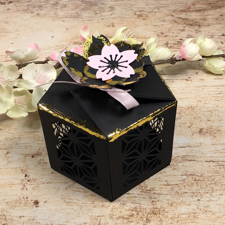 Cherry Blossom Box By Lynda Kanase - Die Set Cherry Blossom Box By Lynda Kanase - Die Set