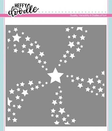 Star Swirl - Stencil