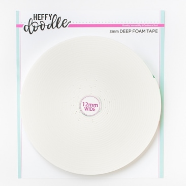 12mm - Foam Tape - Heffy Doodle 12mm - Foam Tape - Heffy Doodle